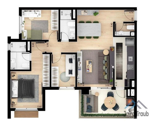 Apartamento Com 3 Dormitório(s) Localizado(a) No Bairro Jardim Guedala Em São Paulo / São Paulo - 3351:906885