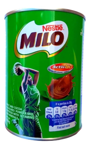 Chocolate Milo 450g Lata En Polvo Granulado Importado