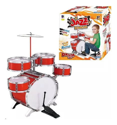  Bateria Para Niño Niña Set Drum