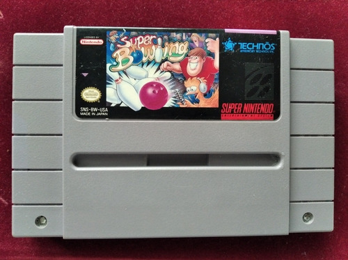 Super Bowling ( Juego Super Nintendo Snes ) 12v    _\(^o^)/_