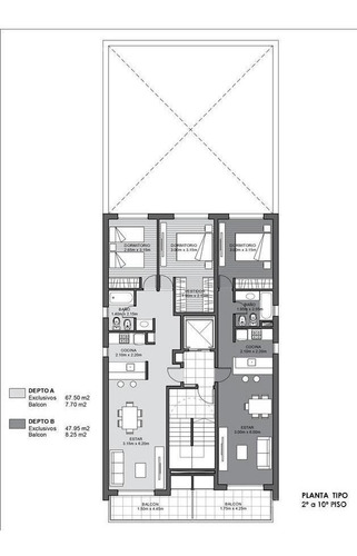 Imagen 7 de 7 de Mendoza 2800-departamento De Dos Dormitorios En Venta En Rosario.