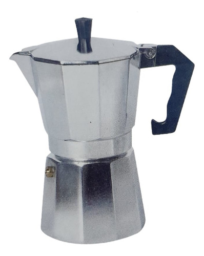 Cafetera Aluminio Fácil De Utilizar 3 Tazas