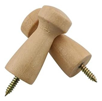 Zczqc 8 Piezas Ganchos Para Colgar Ropa Con Tornillos Gancho