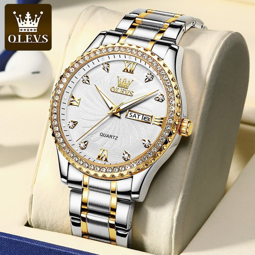 Reloj Resistente Al Agua Con Forma De Diamante
