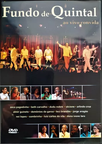 Dvd Fundo De Quintal Ao Vivo Convida