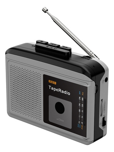 Para Radio Set Jack Fm Ezcap233 Leitor De Fita Portátil Am