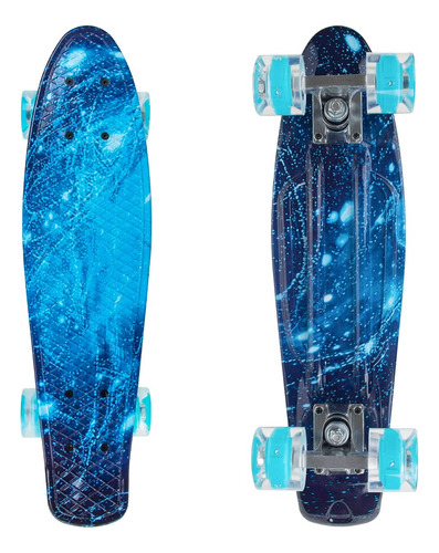 Nattork Patinetas Completas Mini Cruiser Retro De 22 Pulgada