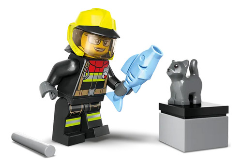 Camión De Rescate 4x4 De Bomberos Lego City