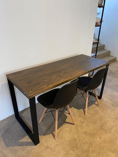 Escritorio Mesa Industrial Madera Hierro 150x60cm Gratis