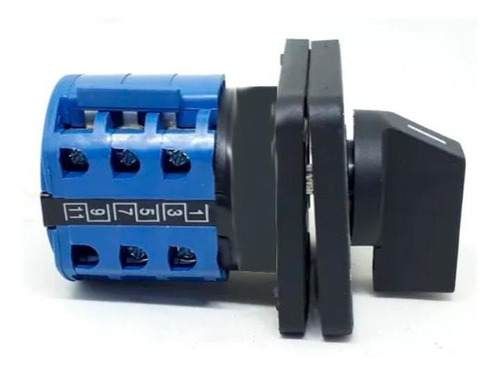 Imagem 2 de 4 de Chave Transferência Manual Rotativa Rede Gerador 20a 3 Polos