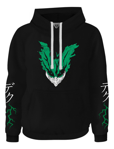 Hoodie Buzo Buso Saco Anime My Hero Academia Izuku Midoriya