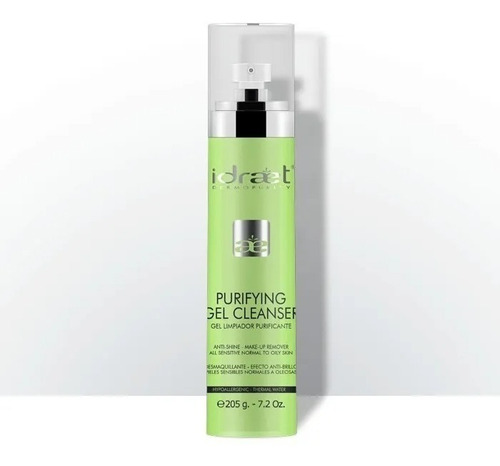 Idraet Gel Limpiador Purificante Purifying Gel Cleanser Acne