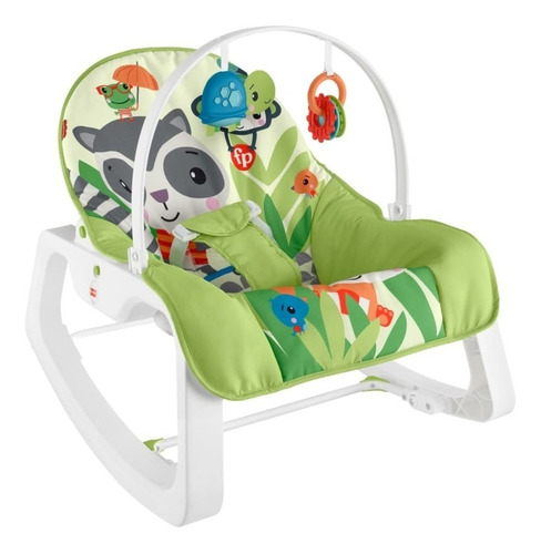 Imagen 1 de 1 de Silla mecedora para bebé Fisher-Price GVG46 verde