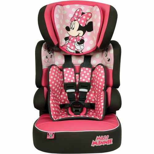 Cadeirinha Poltrona De Segurança P/ Carro Minnie 9 À 36kg