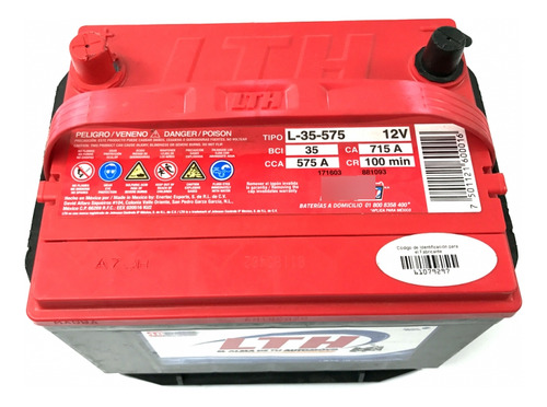 Batería Automotriz Lth L-35-575