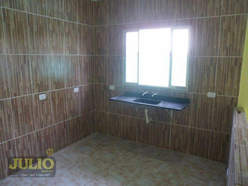 Imagem 6 de 8 de Entrada R$ 34 Mil + Saldo Financiado! Casa Com 2 Dormitórios, 60 M² Por R$ 169.900 - Jussara - Mongaguá/sp - Ca3729