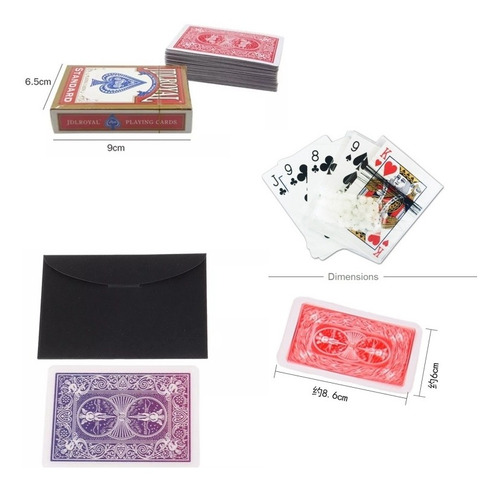 Kit Mágico De 3 Trucos Con Cartas Semiprofesional Increíbles