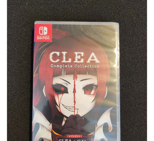 Clea Terror Nintendo Sellado Limited Run Sin Tarjeta 