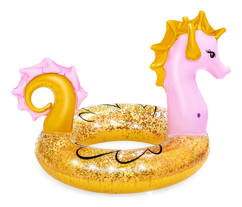 Salvavidas Inflable Caballito De Mar Brilloso Bestway 36305