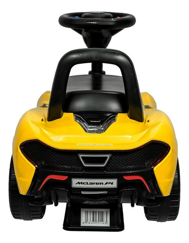 Pata Pata Andarin Caminador Niño Auto Mc Laren Con Sonidos Color Amarillo