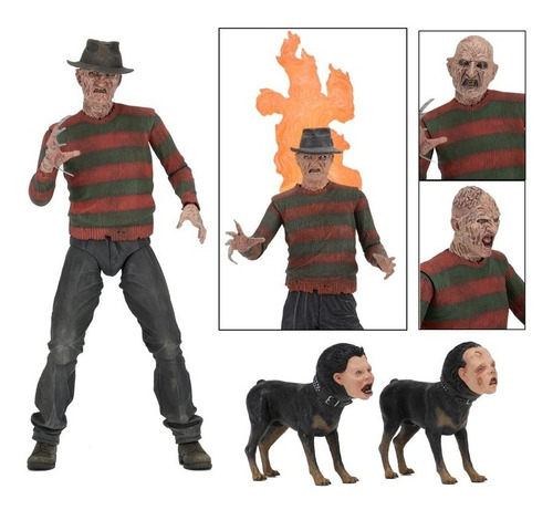 Pesadilla Sin Fin 2 Ultimate Freddy Krueger Figura Neca Nuev