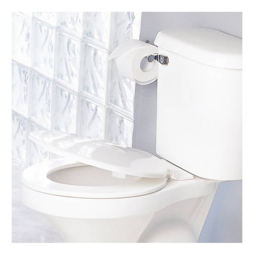 Asiento Wc Redondo Plástico Blanco