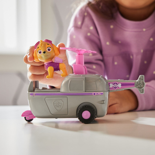 Paw Patrol 6069061 Vehículo Básico Sustentable Skye Color Ro Rosa