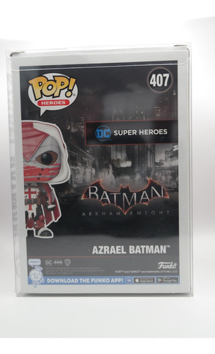 Funko Pop! Batman Arkham Knight - Azrael #407 (Usado)