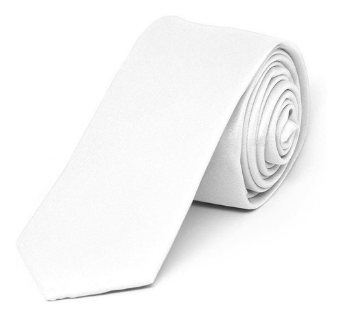 Kit 20 gravatas slim fit casamento padrinhos formatura cor branco