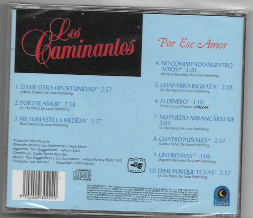 Cd Los Caminantes Corridos Al Estilo Nuevo