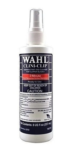 Wahl Desinfectante Spray Clini Clip Limpiador De Cuchillas