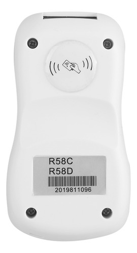 Lector De Tarjetas Rfid Blanco Y Blanco, Escáner Inalámbrico