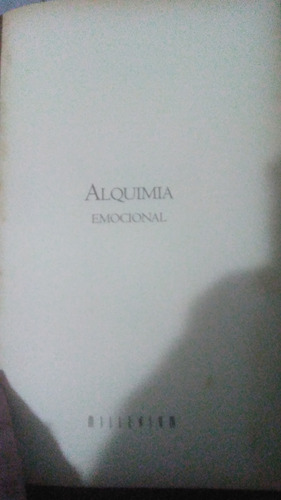 Alquimia Emocional, Bennet- Goleman, Libro Empastado 