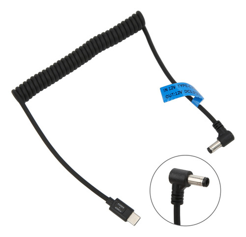 Plugue Dc 5,5x2,5 Mm Cabo De Carregamento Universal 12v Powe