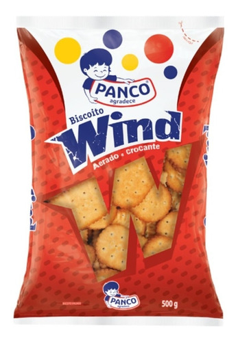 Biscoito Salgado Wind Panco 500g