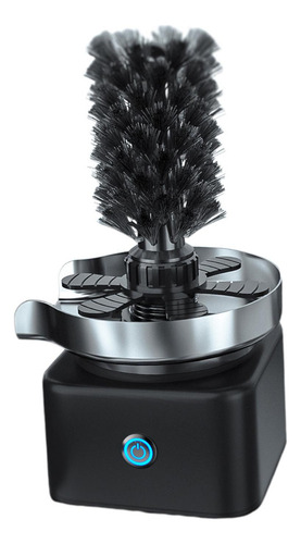 Enjuagadora Automática De Vasos De Vidrio Con Cepillo Negro