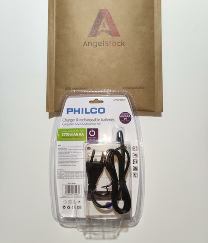 Imagen 4 de 9 de Cargador Y Baterías Recargables Aa/aaa/baterías 9v Philco
