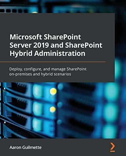 Book : Microsoft Sharepoint Server 2019 And Sharepoint...