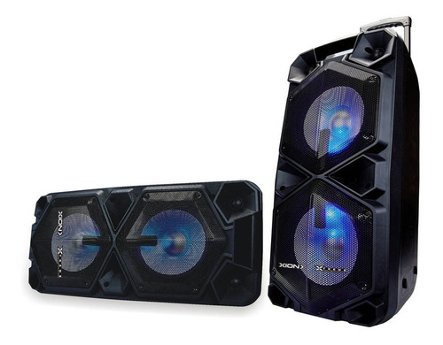 Parlante Xion XI-XT69 con bluetooth negro 220V