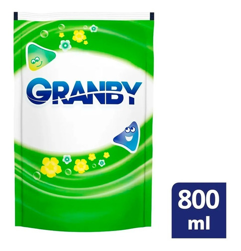 Granby Jabon Liquido Total Para Ropa X 800 Ml