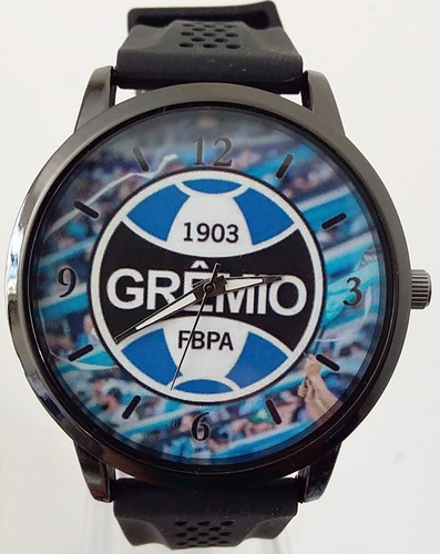 Kit 4 Relógio Pulso Esportivo Personalizado Gremista Imortal
