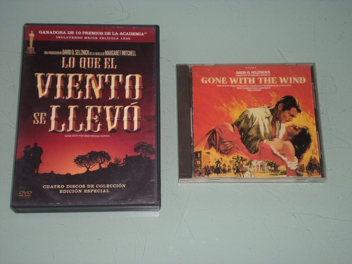 Lo Que El Viento Se Llevó-edición Especial-4 Dvds+cd Soundtk