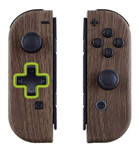 Carcasa Del Controlador De Mano Joycon De Tacto Suave De Gra