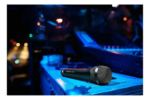Microfone Dinâmico Vocal Sennheiser Md 445 Preto | Parcelamento
