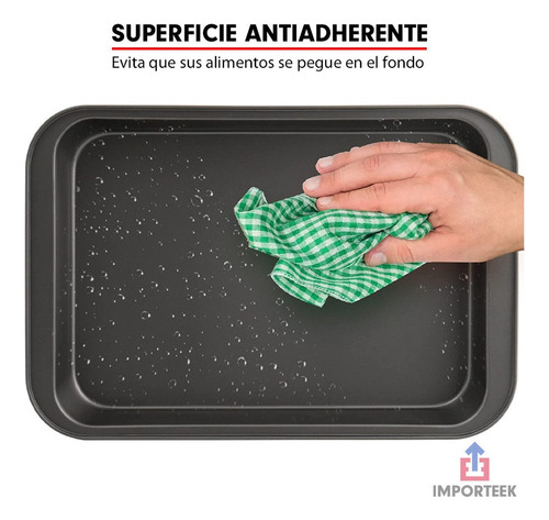 L Molde Antiadherente Cocina Reposteria Pastel Hornear 47cm