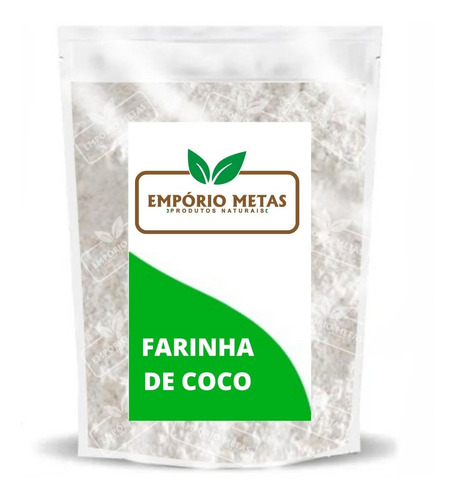 Farinha De Coco Original 1 Kg - Empório Metas