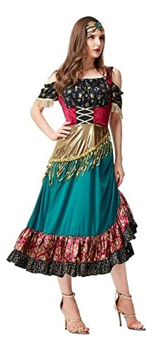 Disfraz De Gitana Bedjimi Para Mujer