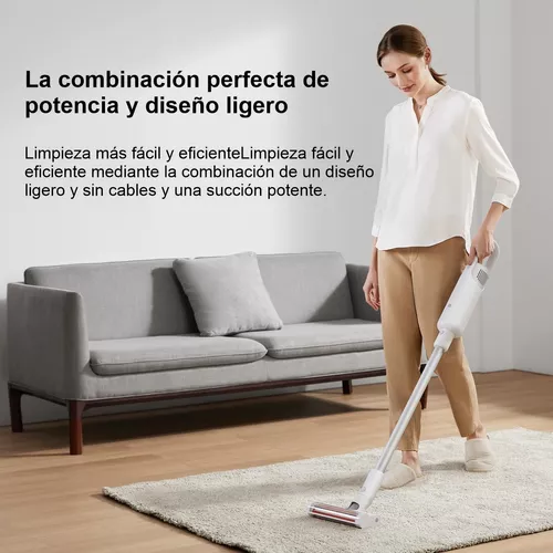 Xiaomi Handheld Vacuum Cleaner Light - Mijia aspiradora de Mano  inalámbrica, aspiradora de Escoba Ligera con succión de17000 Pa, Poco  Ruido, para el