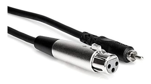 Hosa Xrf-110 Xlr3f A Rca Cable De Interconexion No Balancea