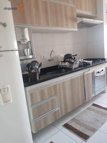 Apartamento Com 3 Dormitórios À Venda, 88 M² Por R$ 375.000,00 - Parque Santo Antônio - Jacareí/sp - Ap10180